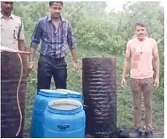 ६ दारू तस्करांवर पोलिसांची धडक कारवाई – १.८७ लाखांची अवैध दारू जप्त